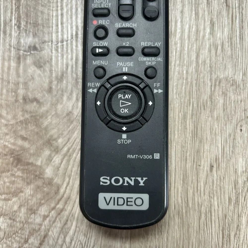 Sony RMT-V306 VCR Remote Control SLV-N51 VHS Player OEM Genuine Tested Working